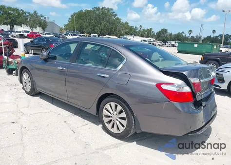 2014 Honda Accord Ex z USA, uszkodzony, nr VIN 1HGCR2F75EA049605